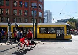 Fahrrad Straßenbahn