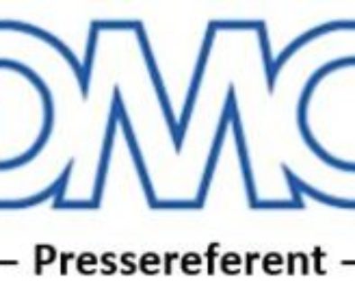 DMG-Logo + Pressereferent