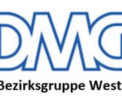 DMG-Logo + Bezirksgruppe West