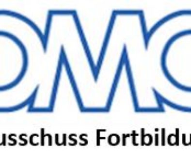 DMG-Logo + Ausschuss Fortbildung