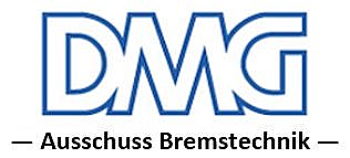 DMG-Logo + Ausschuss Bremstechnik