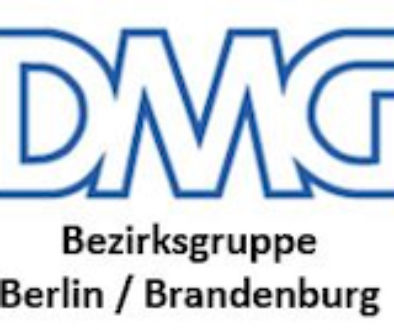 DMG-Logo + Bezirksgruppe Berlin-Brandenburg