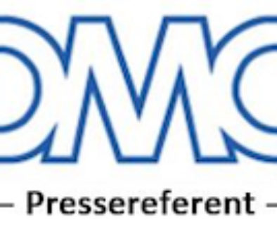 DMG-Logo + Pressereferent